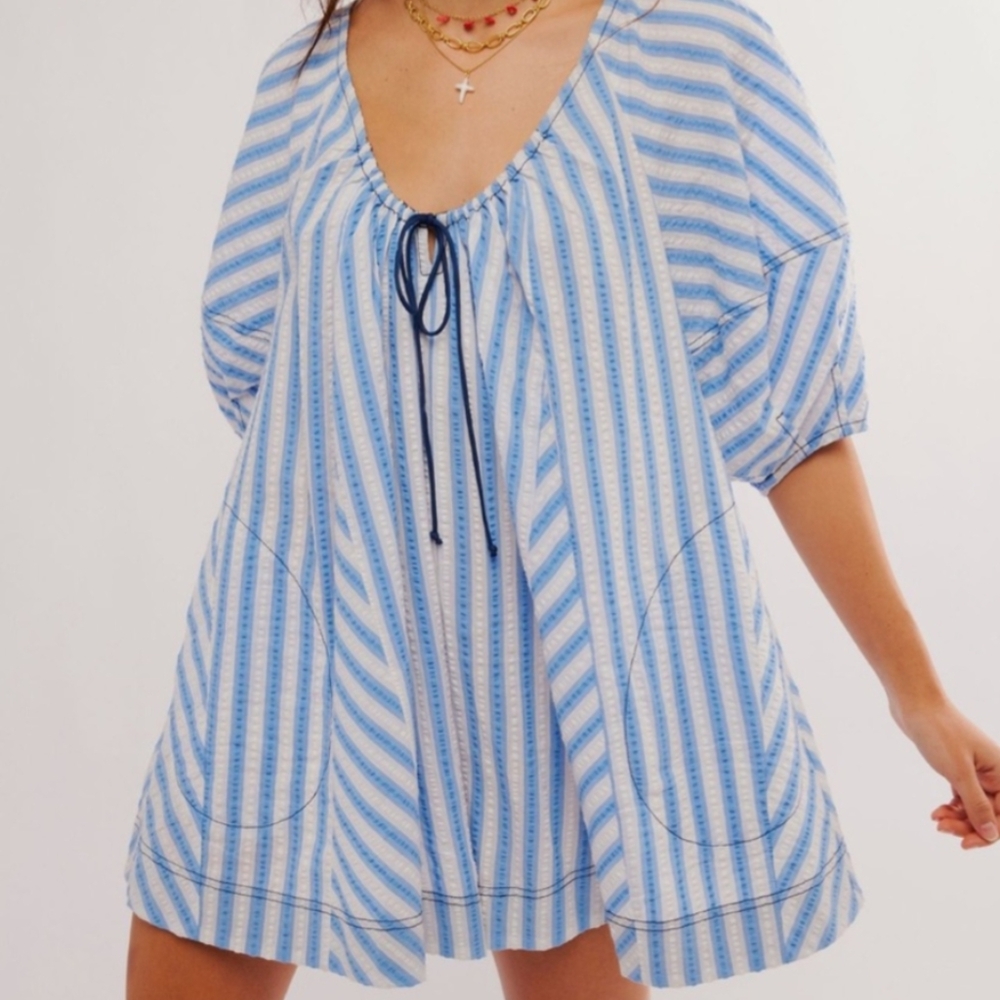 Free People Bop Around Romper Size Large